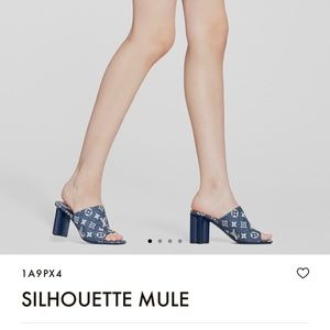 LV Silhouette Mules